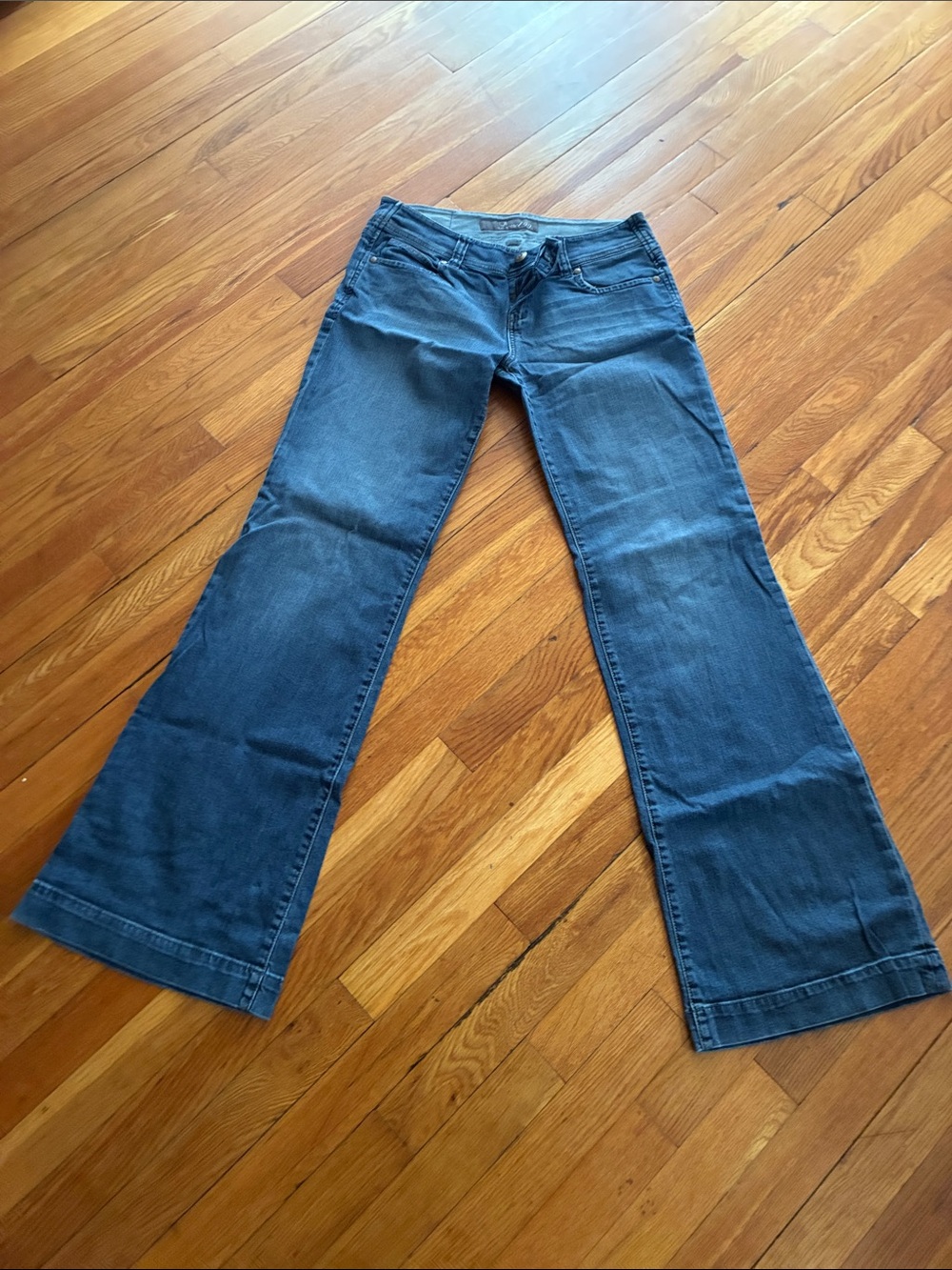 Level 99 Women's Dark Blue Flare Jeans